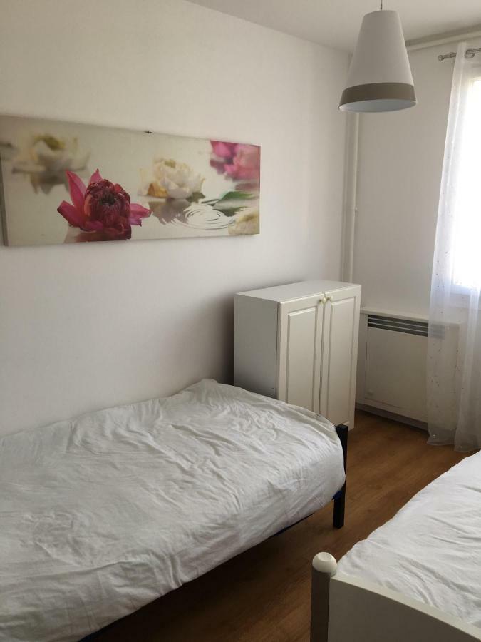 Appartement Deux Chambres Salon Parking Rouen Kindarena Buitenkant foto